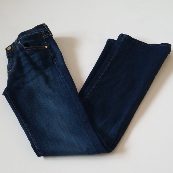 -SOLD--7 for all mankind jeans bootcut   size 26 - Picture 4 of 8